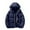 Blue, variant on Parka Jacket Women, Comdrip Womens Winter Coats Cozy Puffer Coats Long Sleeve Wind Hooded Quilted Jackets Warm Outerwear with Pockets Womens Parka Black XL