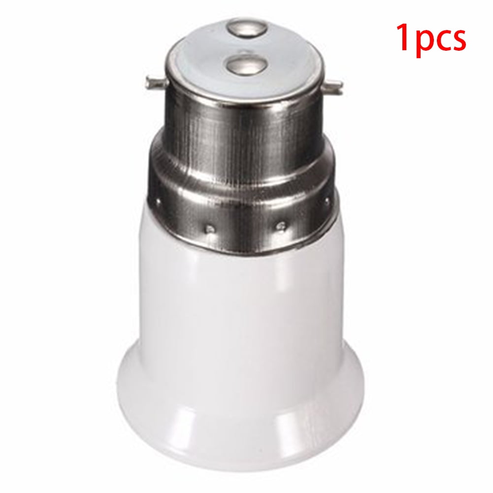 5pcs E27 to B22 Extender Adapter Converter Bulb Lampholder White 5pcs E27 to B22 Extender Adapter Converter Bulb Lampholder White