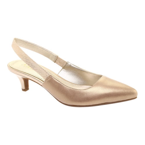 ladies black slingback shoes