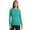 Teal, variant on Just Love Women’s Long Sleeve Underscrub T-Shirt – Soft Fitted Undershirt Tee for Nurses, Doctors & Everyday Wear (Galaxy Blue, X-Small)