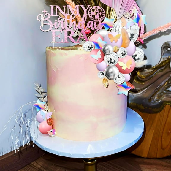 In My Birthday Era Cake Decoration Party Decorations Birthday Girls Theme Photo Backdrop Era Party Music Fans Lover Party Supplies