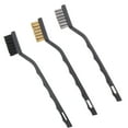 thumbnail image 4 of VONKY 3pcs Mini Rust Removal Industrial Brushes Metal Wire Scratch Brush Cleaning Scrubbing Tool, 4 of 9