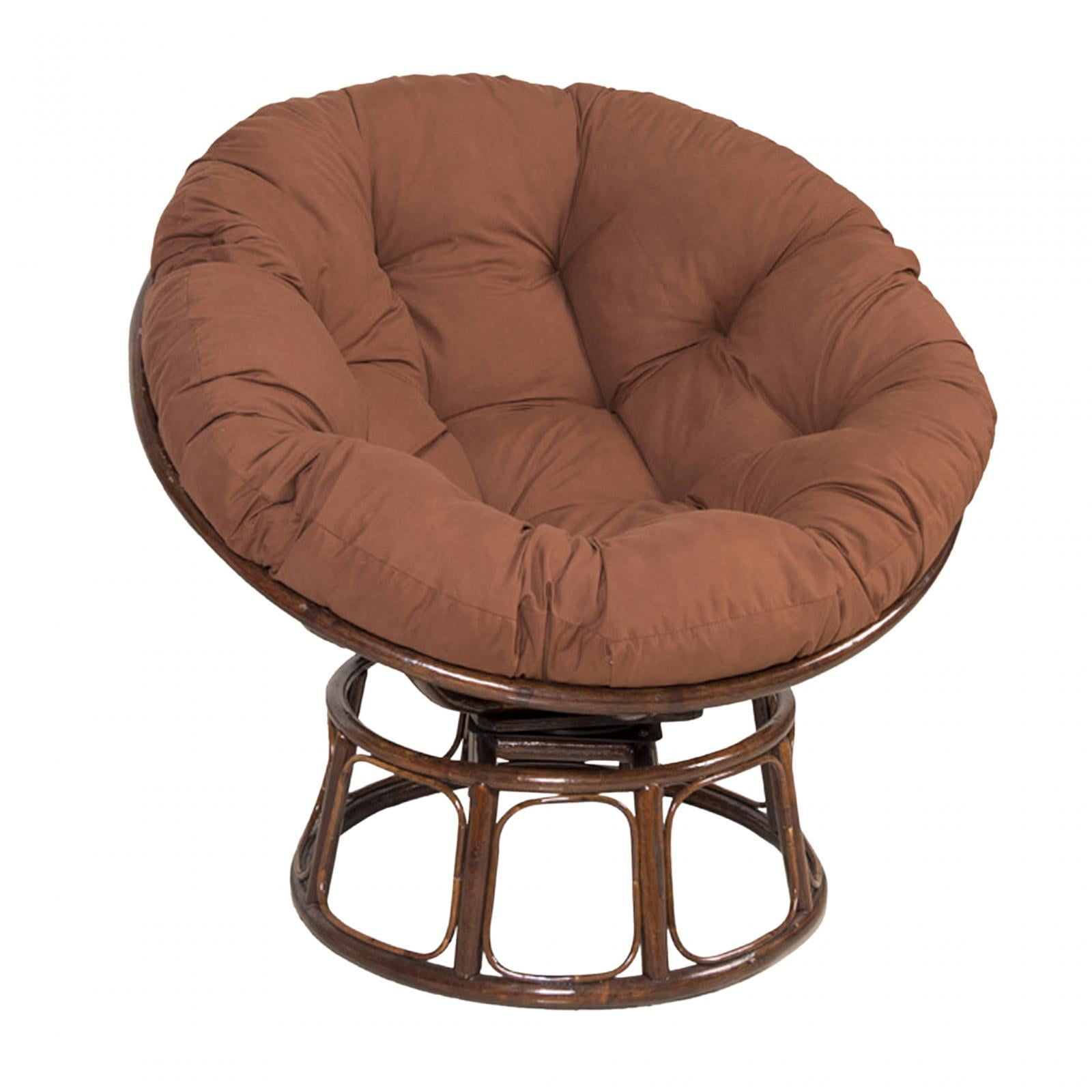 yotijay Hammock Chair Cushion Egg Chair Cushion for Hanging Beds Indoor or Outdoor Swing Brown
