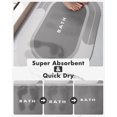 thumbnail image 2 of Súper Absorbente Alfombra De Piso, Súper Absorbente Alfombra De Baño Alfombra Suave, Secado Rápido Alfombra De Baño Felpudo De Piso Barrera De Suciedad Piso Puerta Cojín Mat-40x60cm, 2 of 5