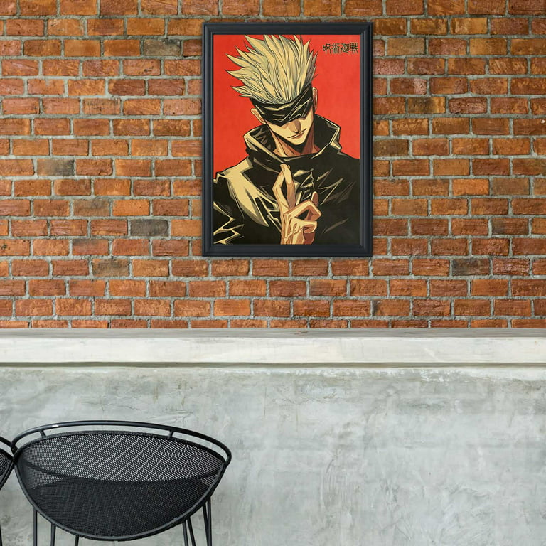 Taicanon Japan Anime Manga Poster - Jujutsu Kaisen Poster - Anime Silk Coth  Poster Wall Decoration(Style 1)