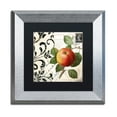 thumbnail image 2 of Trademark Fine Art "Les Fruits Jardin IV" Canvas Art by Color Bakery Black Matte, Silver Frame, 2 of 4
