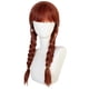 thumbnail image 1 of For Agnes Wednesday Season 2 Cosplay Double Braid Wig, 1 of 5
