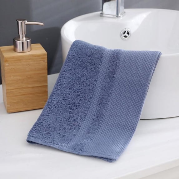 Luxury Thick Bath Towels 29.5" x 13.8" Premium Bath Sheet/Ultra Soft, Highly Absorbent Heavy Weight Combed Cotton (Navy Blue)