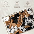 thumbnail image 6 of Elephant Stock Board Games Wall Art - Horizontal Canvas Wall Art - Living Room Wall Decor - Hobbies And Lifestyle Canvas - Brown And Black Decor - 48" x 32", 6 of 8