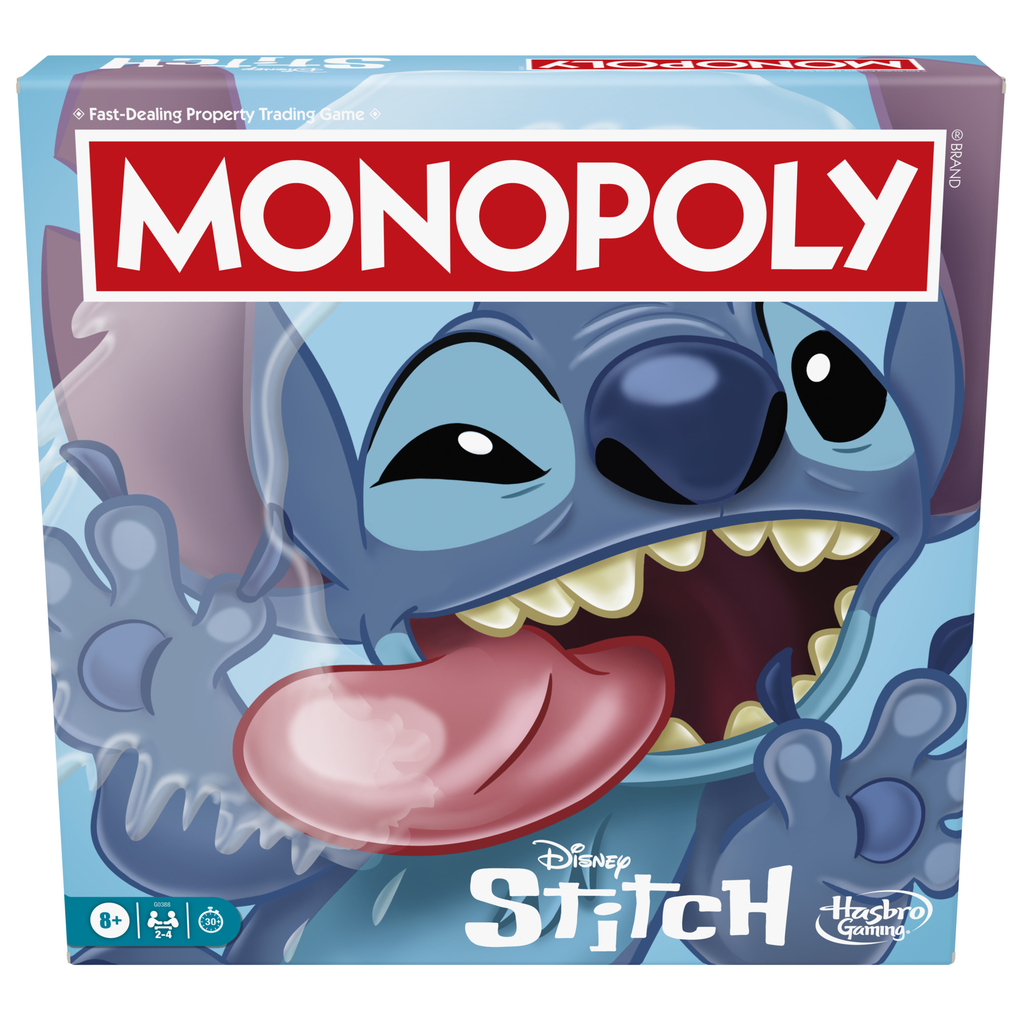 Monopoly Disney Stitch Edition Board Game, Officially Licensed Disney Game for Kids, Ages 8 and up (Walmart Exclusive)