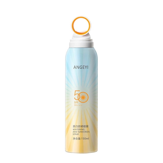 150ml/200ml Brightening Whitening Sunscreen Spray SPF50+ Sun Relief Sunscreen for Outdoor Beach Travel Daily