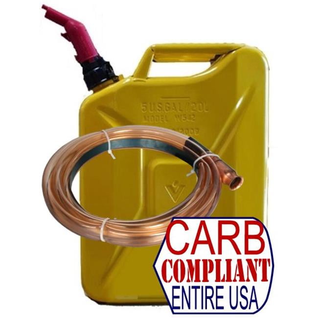 BILLET4X4 DCS122 Wedco 5 gal Diesel Can with SelfPriming Fuel Siphon