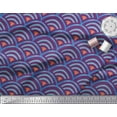 thumbnail image 2 of Soimoi Rayon Fabric Scales Geometric Print Fabric by Yard 42 Inch Wide, 2 of 3