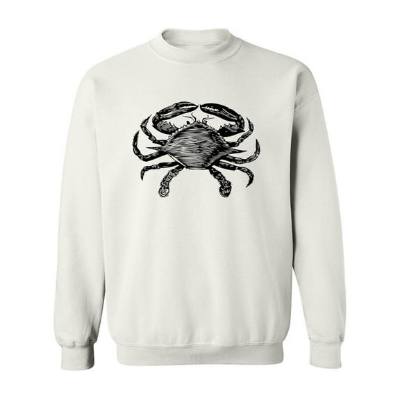 Crab Sweatshirt Men -Image by Shutterstock, Male XX-Large
