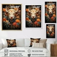 thumbnail image 4 of Designart "Chinese Zodiac China Art painting" Animals Floater Framed Wall Decor, 4 of 7