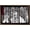 Bronze Framed Version, variant on Michael Jordan - Never Say Never Wall Poster, 22.375" x 34"