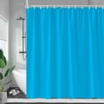 thumbnail image 5 of Simple Modern European style Shower Curtain Blue Purple Green Red Color Pattern Bathroom Polyester Cloth Hanging Curtains Sets, 5 of 10