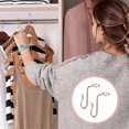 thumbnail image 4 of 50PCS Hanger Connector Hooks Hanger Extender Hooks Stable Clothes Hanger Connector for Clothes Hanger, 4 of 5