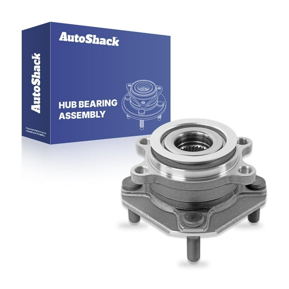 AutoShack Front Wheel Hub Bearing Assembly with ABS | Replacement for 2007-2012 Nissan Sentra | 1-PC