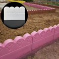 thumbnail image 3 of Concrete Mold Plaster Garden Fence Decor DIY cement path Flower Bed Pavement Mould 5cm thickness, 3 of 9