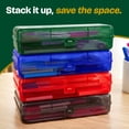 thumbnail image 6 of Bazic Products 842 Clasp Pencil Case, 8" X 4.75" X 2.5", Randomly Assorted Color, 6 of 8