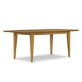 thumbnail image 4 of Simpli Home Colby 60-76 inch x 36 inch Rectangle Contemporary Extendable Dining Table in Oak, 4 of 15