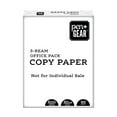Pen + Gear Copy Paper, 8.5" x 11", 92 Bright, 20 lb., 5 Reams (2,500