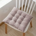 thumbnail image 2 of Amacok Chair Pad Pillow Indoor/Outdoor Chair Seat Cushion, Soft and Comfortable Cotton Seat Cushion, Non-Skid Backing Cushion, 15.7"X15.7", Fade Resistant, 1 Pack, 2 of 6