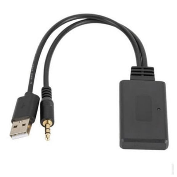 Bluetooth5.0 Receiver Adapter USB 3.5mmAUX Jack Stereo o for Car AUX Speaker