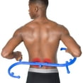 thumbnail image 5 of Body Back Buddy Classic Handheld Manual Massage Cane USA Made-Full Body Pressure & Trigger point massage tool for Deep Tissue Pain Relief -Dual Massage Hooks for Back, Shoulder, Neck (Blue), 5 of 8