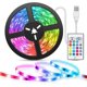 thumbnail image 1 of Tira de LED 5 m USB Tira de LED, RGB LED TV retroiluminación Tira de LED 16 colores y 4 modos, Tira de LED sincronizada con música Cadena de luz LED con control remoto Tira de luz para TV, 1 of 6