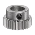thumbnail image 1 of Unique Bargains Pinion Gear 8mm Aperture 30T 0.5 Module Stainless Steel Motor Gear, 1 of 5