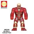 thumbnail image 3 of Ataque a los Titanes WM6148 WM6165 WM6166 Levi Ackerman Eren Mikasa Annie gigante anime ladrillos mini figuras de acción bloques de construcción Regalos, 3 of 5