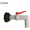 thumbnail image 2 of 90 Degrs Adaptateur De Rservoir Ibc S60x6 Vanne Robinet, Tonnes Baril Joint Robinet Raccord Robinet Tonne Baril Raccord Adaptateur, Pour Rcuprateurs E, 2 of 5