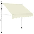 thumbnail image 2 of vidaXL Retractable Awning with Hand Crank Sunshade Shelter for Patio Outdoor, 2 of 55