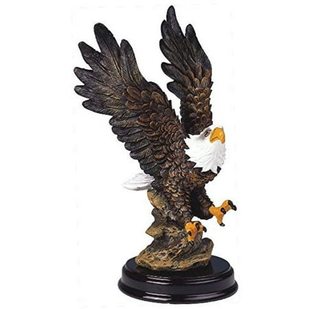 Wild Animal Footprints StealStreet SS-G-54059 Wild Life Eagles Collection Animal Bird Figure Decoration Collectible ()