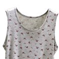 thumbnail image 5 of ZVNAΖH Women's Floral Print Undershirt Tank Top, Soft Sleeveless Crew Neck Loungewear & Layering Camisole, L-2XL, 5 of 5