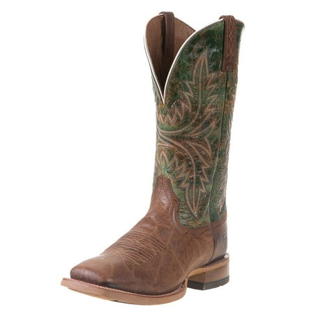 

10029752 Ariat Cowhand Tobacco Toffee/Moss Sq Toe