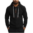 thumbnail image 2 of pstuiky camisa de manga larga para hombre, Sudadera con capucha y cremallera de color liso para hombre, jersey de manga larga, sudaderas con capucha camisetas de hombre s, 2 of 9