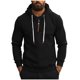thumbnail image 2 of pstuiky camisa de manga larga para hombre, Sudadera con capucha y cremallera de color liso para hombre, jersey de manga larga, sudaderas con capucha camisetas de hombre s, 2 of 9