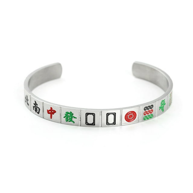 Sonducket Brazalete Brazaletes chinos Étnico Antiguo Retro de moda Accesorios de vestir Año de los hombres Regalos de Acción de Gracias de Accesorios de disfraces Tipo-02 Sonducket AP016855-02