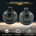 thumbnail image 4 of 2" Round Locking Flush Pull Latch Replacement Plastic For Rv Marine Boat Southco, 4 of 5