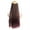 2H90C, variant on 24Inch Synthetic One Piece Clip in Hair Extension Long Straight Ombre Brown Red Pink Hairpiece for Women