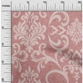 thumbnail image 2 of oneOone Viscose Jersey Medium Pink Fabric Damask Sewing Fabric By The Yard Printed Diy Clothing Sewing Supplies 60 Inch Wide, 2 of 4