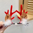 thumbnail image 1 of Diadema De Navidad Alce Pelota De Felpa Linda Y Pequeña Accesorios, 1 of 4