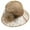 Khaki, variant on ZQUUVOU Womens Sun Bucket Hat Printing Ventilate Fisherman Hat Organza Flower Sunscreen Hat Khaki