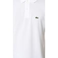 thumbnail image 5 of Lacoste Short Sleeve Jersey Interlock Regular Fit Mens Polos Size XL, Color: White, 5 of 5