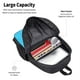 thumbnail image 3 of Fotbe Sky Blue Glitter Mochila para Hombre y Mujer - Tela Oxford 600D Resistente - Mochila Impermeable de Gran Capacidad para Escuela, Viajes y Senderismo, 3 of 6