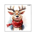thumbnail image 2 of Christmas Santa Toilet Wall Decal Self Holiday Bathroom Sticker Decoration for Festive Home, 2 of 6