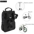 thumbnail image 5 of Bike Handlebar Bag,Bike Front Bag Cycling Bicycle Bike Head Tube Handlebar Cell Mobile Phone Bag Electric Scooter Bag Handbag One Shoulder Bag Professional Cycling Accessorie, 5 of 8